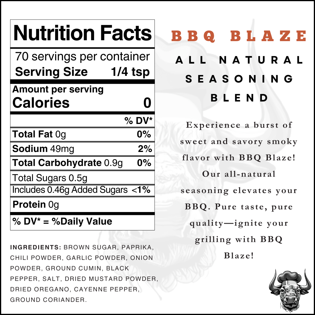 "BBQ Blaze" Seasoning Blend